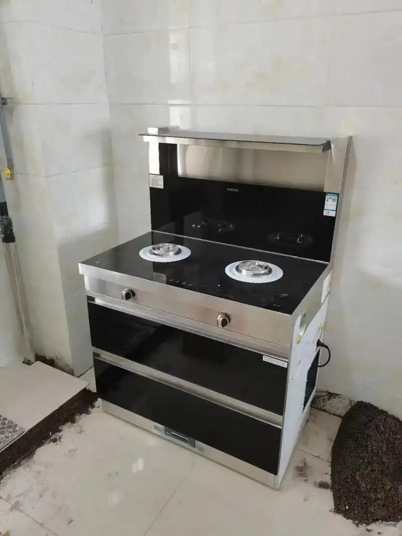 樱花卫厨集成灶安装完的图片有需要的联系我