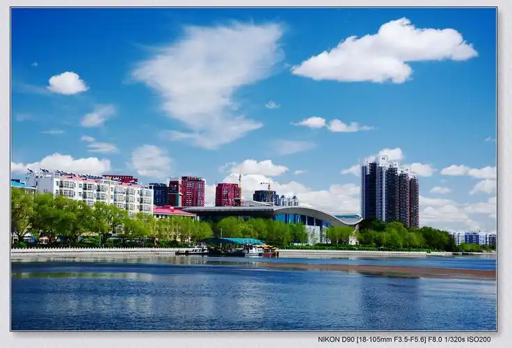 城市里面有风景--摄于齐齐哈尔