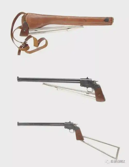 极简主义步枪霰弹枪扁平扳机折叠放包里长途跋涉好帮手