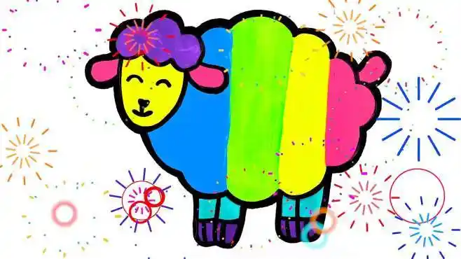 老师布置作业画彩色羊-母婴亲子视频-搜狐视频