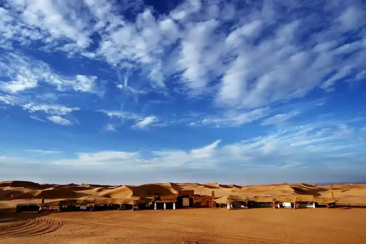 宁夏沙坡头自然风光美景