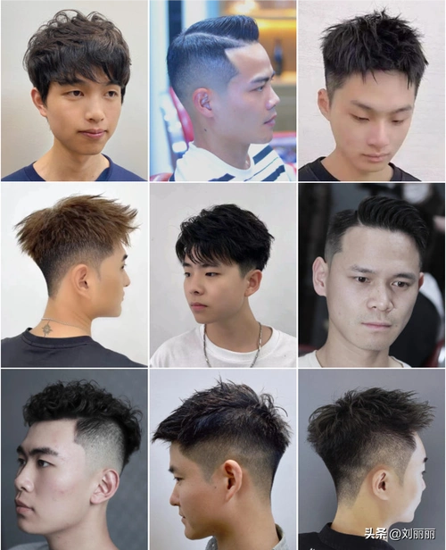 男士头型图片及名字(最帅气男士发型合集,款式多多造型百变,想换发型
