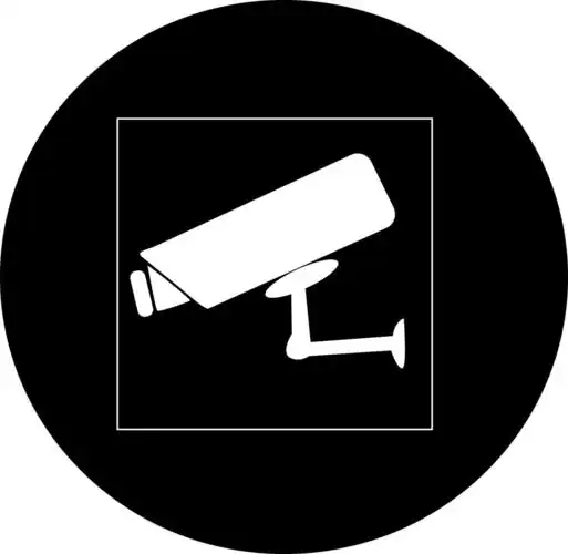 摄像头标识标牌