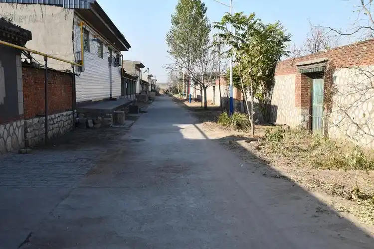 黄庄村主要街道现状