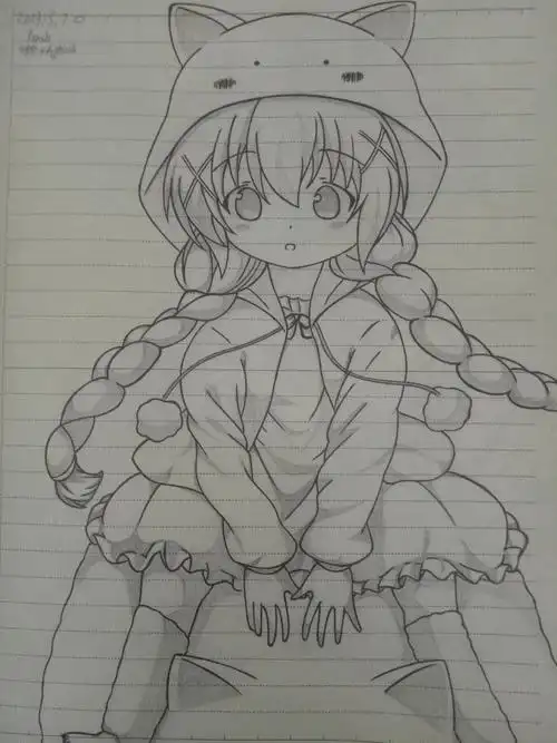 临摹手绘,我的第一本绘画本(3)