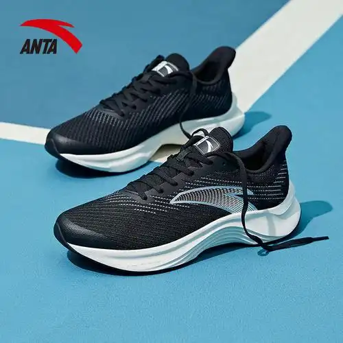 安踏跑步鞋男鞋2020秋季新款超轻透气减震网面运动休闲112035589参数