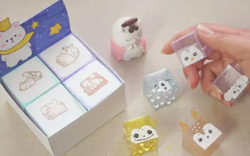 【手工】身边的材料自制冰块盲盒,步骤也不难,成品超可爱!