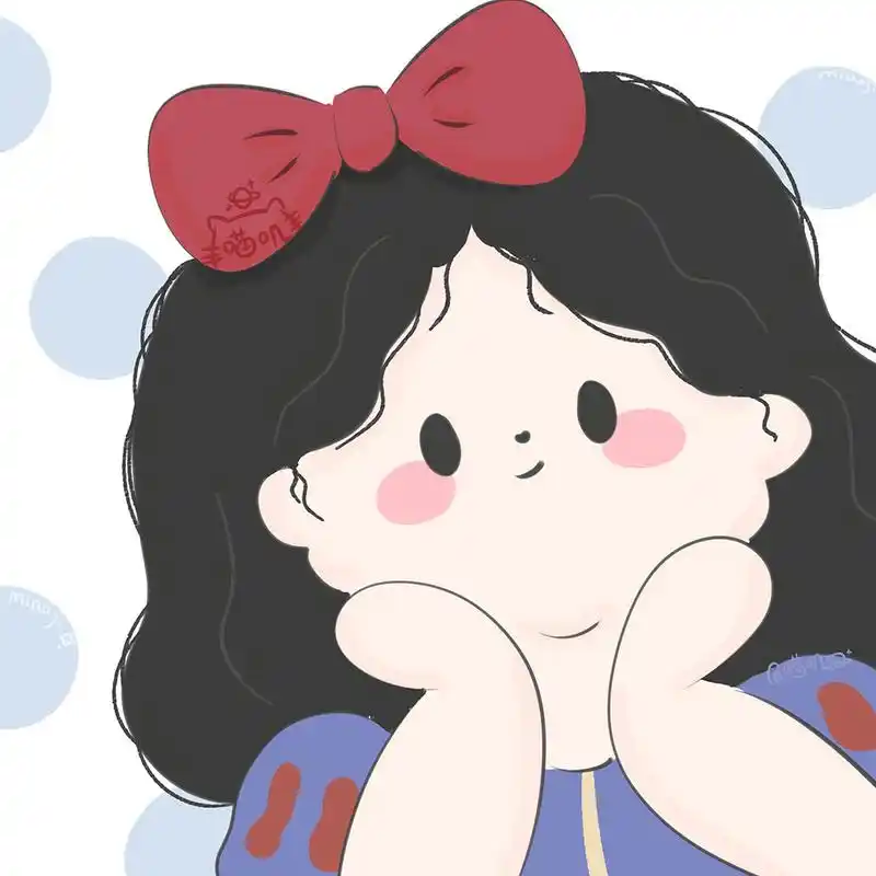 可爱的女生头像96吃胖了得迪士尼公主