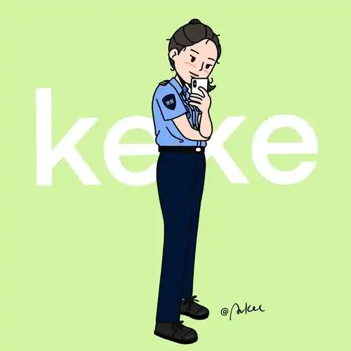 警察手绘插画|插画|创作习作|a2kee - 原创作品 - 站酷 (zcool)