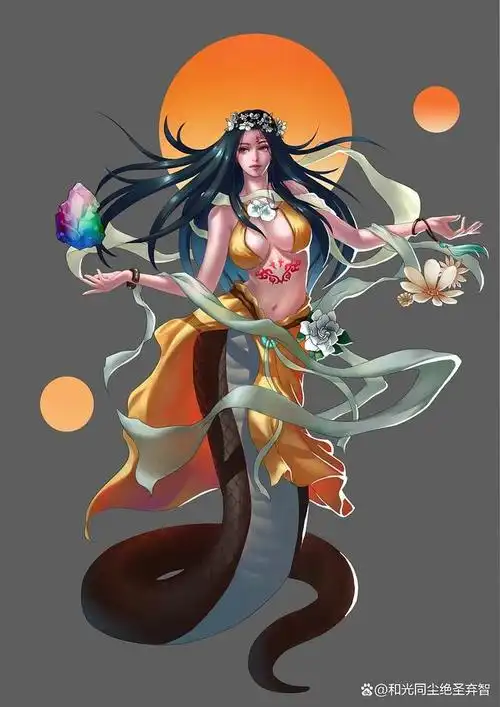 上古神话之女娲造人