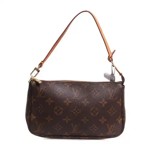 louis vuitton(路易威登)#老花色女士小手拎包