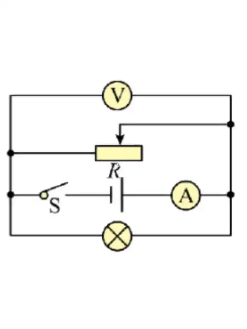 答案是电压表测电源电压,为什么电压表接在滑动变阻器两端不测滑阻