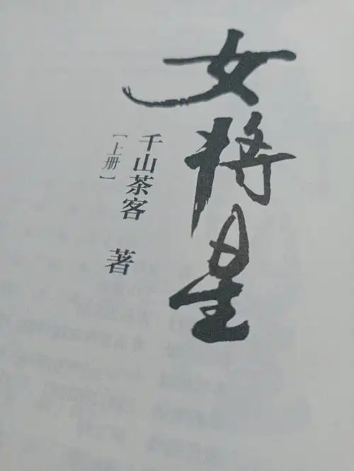 《重生之女将军星》千山茶客🌹