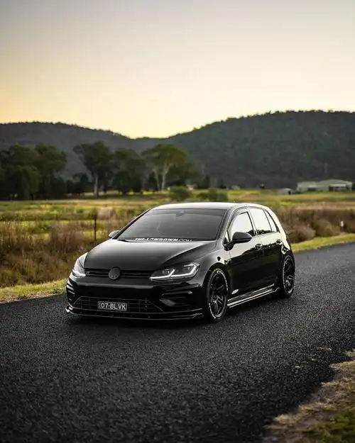 大众golf mk7 r轻改,蓝针大众当然要帅气_高尔夫r论坛_手机汽车之家
