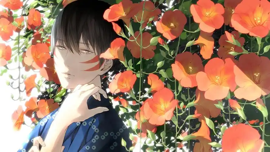 动漫,动漫男生,唯美,妩媚少年壁纸