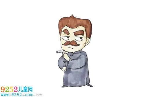 历史名人简笔画 - 9252儿童网