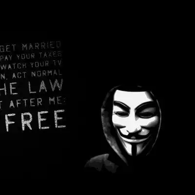 v字仇杀队头像v字仇杀队黑客图片头像高清