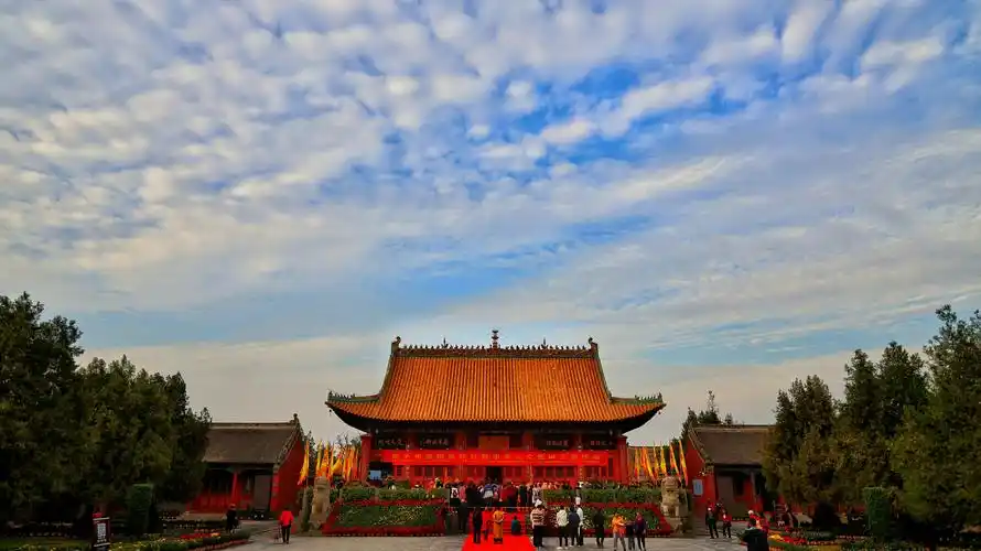 写美篇  淮阳太昊伏羲陵祭祀的起源:据《陈州太昊陵庙会概况》一书所