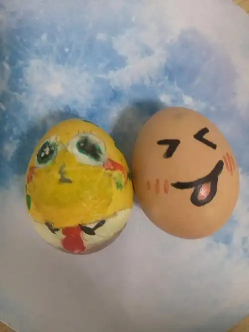 蛋宝宝装饰的真可爱