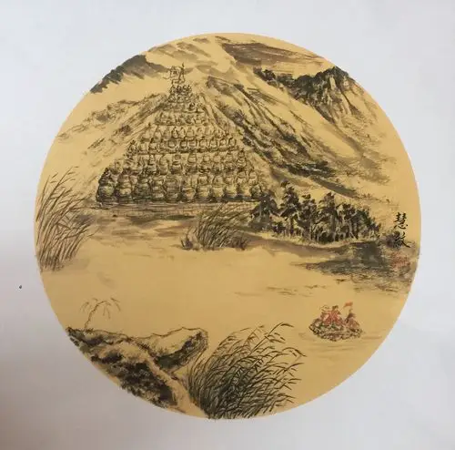 大美宁夏,绝美风光总有一处震撼你——唐慧纹绘画作品之宁夏风光系列