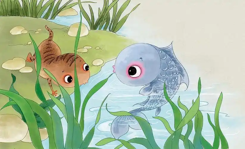 名家童话小壁虎借尾巴绘本