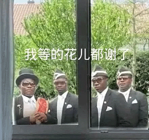 黑人抬棺材表情包v10