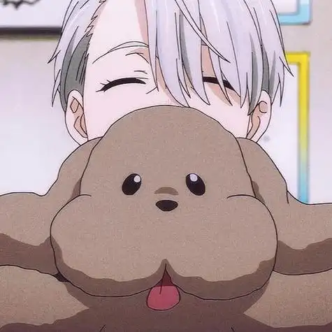 动漫男生头像冰上的尤里维克托