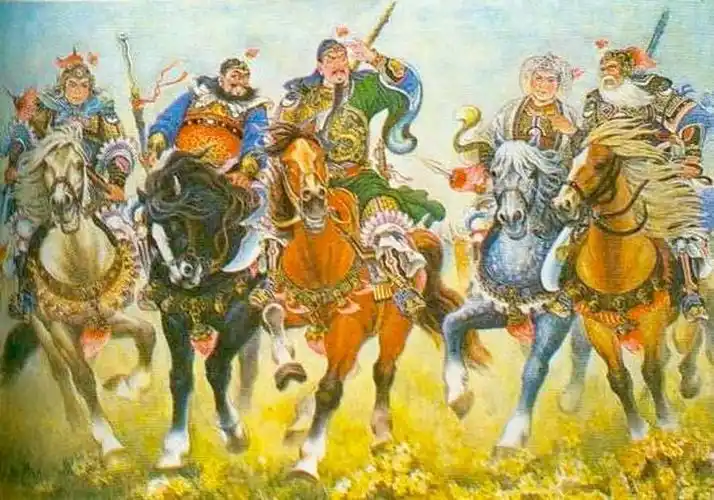 三国的五虎上将是哪些人