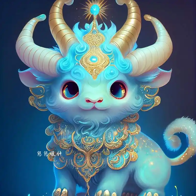 招财碧水麒麟宝宝高贵可爱超旺财