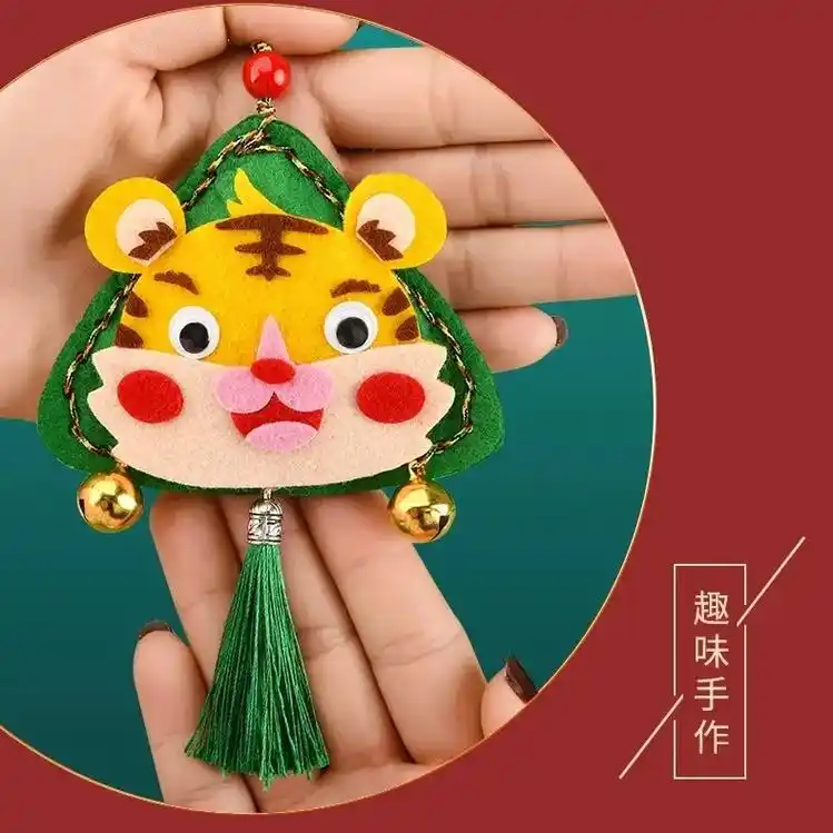 十二生肖不织布香包制作材料包#手工diy - 抖音