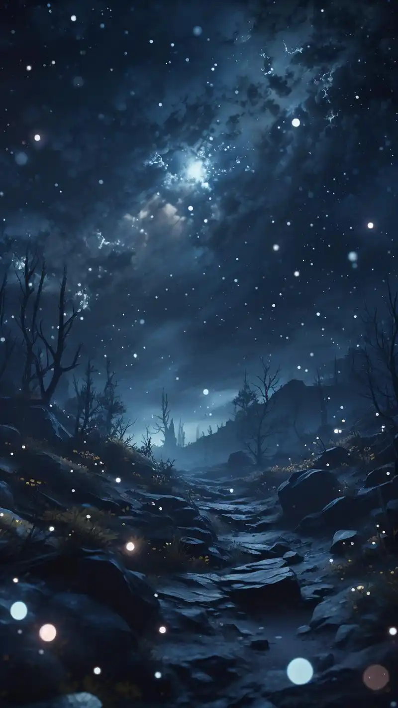 90超绝黑暗系夜空壁纸90