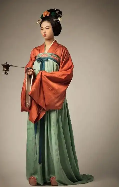 汉服的全称是"汉民族传统服饰",也叫汉衣冠,汉装,华服.