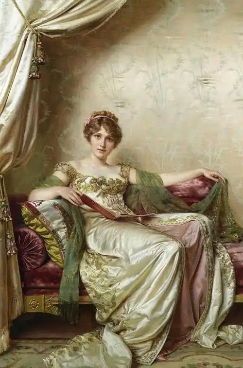 古典与唯美:意大利油画大师charles joseph frederick作品欣赏