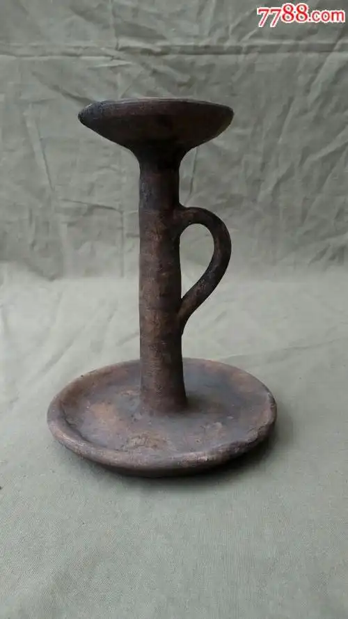 民清老货-高足老油灯,马灯/煤油灯_第1张_7788马灯收藏