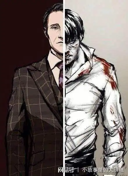 每个人都有两面性表面活跃本分的人内心可能比谁都孤独狂放