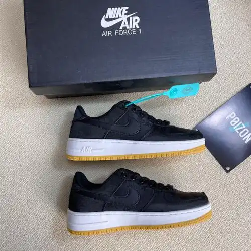 af1空军一号clot联名丝绸低帮板鞋男女鞋陈冠希同款蓝丝绸休闲鞋 蓝