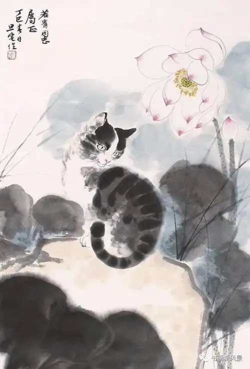 大师笔下的猫实在是太活泼生动了好像捏一捏