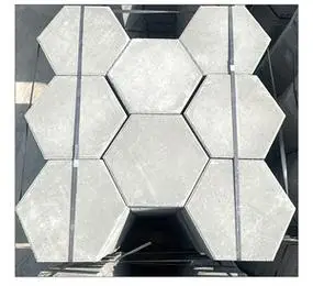 实心六棱砖河道固土护坡六角块成品六棱块混凝土铺路砖水泥护坡砖