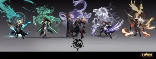 王者荣耀2021新年限定皮肤曝光!神话五帝霸气登场!