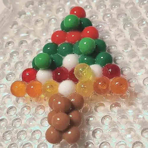 简易版圣诞树水雾魔珠