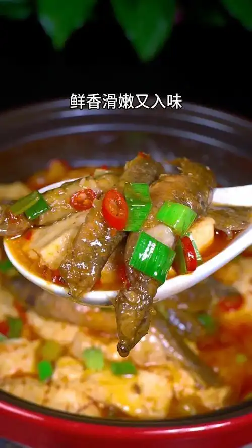 在家做个拿手菜#泥鳅烧豆腐的家常做法