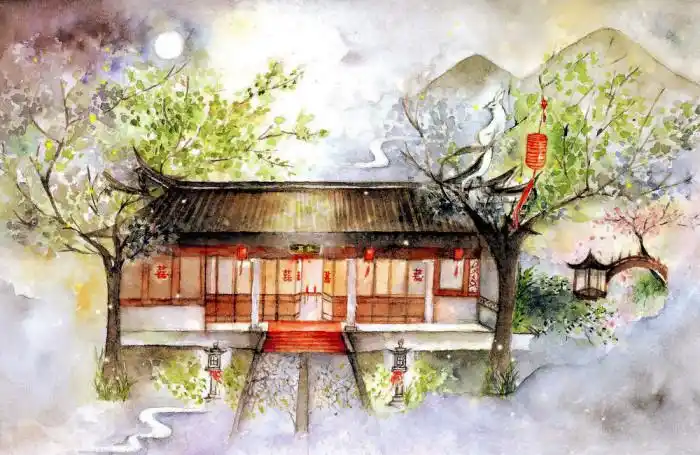 2月12日 12:44   关注  古风 水彩插画 评论 收藏