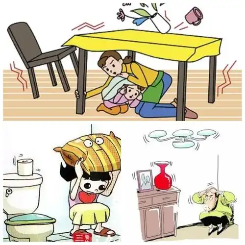 金健幼儿园中班防地震安全教育