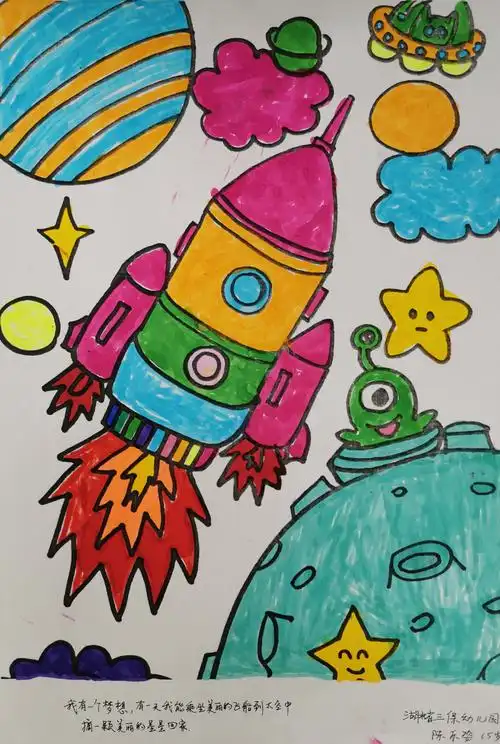 2022年学科学绘科学青少年科技绘画展