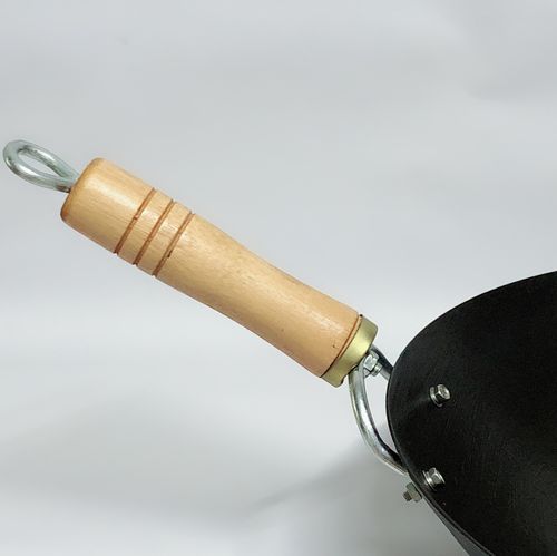 手柄通用可替换圆弧2孔炒锅锅具苏泊尔配件实木其它