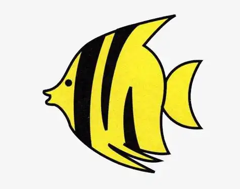 简单漂亮的的小鱼简笔画小鱼简笔画可爱彩色简笔画系列-小鱼怎么画