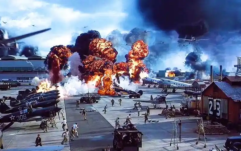 珍珠港二战电影,精彩镜头适合猛男观看