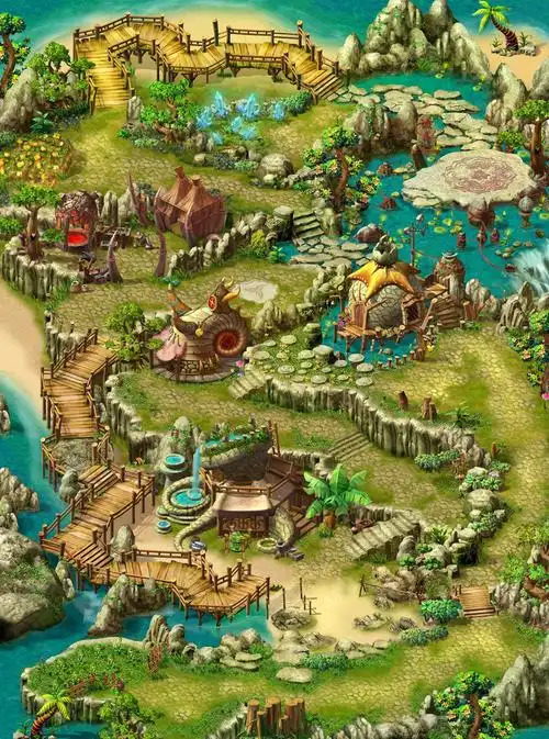 《醉红楼》游戏地图一