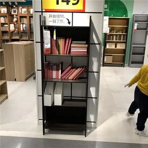 书柜宜家国内代购莱瓦5层书本收纳置物架落地式书架