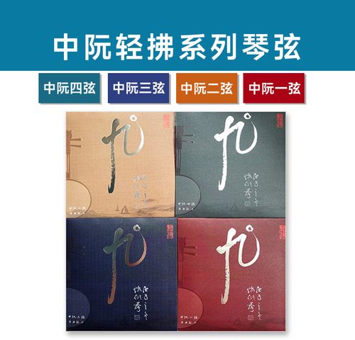 九° 屈老师的琴弦 轻拂系列 定弦gdgd 适用中阮